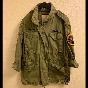 Grungy RL bomber jacket